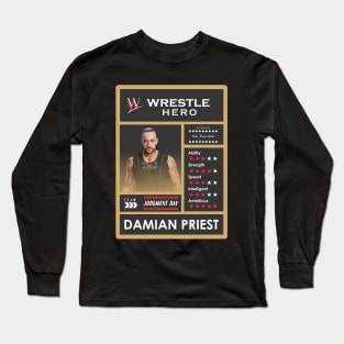 wwe card damian priest Long Sleeve T-Shirt